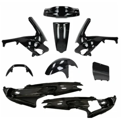 Črne plastike za Gilera Runner komplet Black Metallic