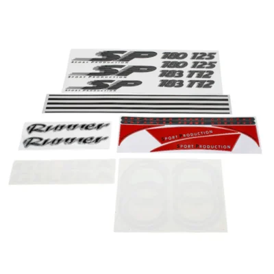 Set nalepk FLUO ROSSO za Gilera Runner SP 125–180 2T